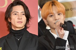 山下智久、AB6IXイ・デフィとの共演オフショット公開「新鮮」「二度見した」とファン驚き 画像