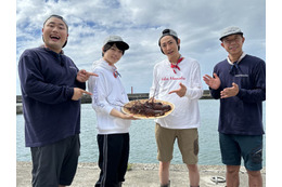 なにわ男子・西畑大吾「相葉マナブ」初登場で相葉雅紀「かわいい！」と微笑む　漁に初挑戦＆特技勝負も 画像