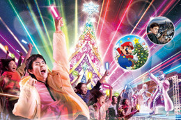 USJ、Xmasイベント「NO LIMIT！クリスマス 2023」11月21日スタート “4年ぶり”ナイトショーにツリーも一新 画像