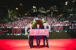 安藤サクラ＆Hey! Say! JUMP山田涼介、大阪“凱旋”でファン1000人熱狂「超大変だった」撮影明かす＜BAD LANDS バッド・ランズ＞ 画像
