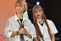 「今日好き」“やまあい”須藤大和＆細川愛沙カップル、顔寄せラブラブハグ 沖繩でのエピソードにツッコミ浴びる＜OKINAWA COLLECTION 2023＞ 画像