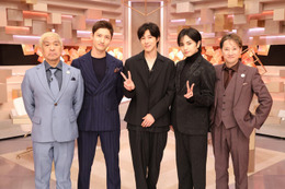 Sexy Zone中島健人“憧れ”東方神起と初対談＆アカペラ披露 結婚観も語る 画像