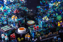 コンラッド大阪、増田セバスチャンのアート着想のスイーツビュッフェ　芸術的に美しいムースやゼリーなど 画像