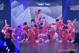 少年忍者「ガルアワ」シークレット登場 織山尚大含む21人完全体ステージに歓声止まず＜GirlsAward 2023 A／W＞ 画像