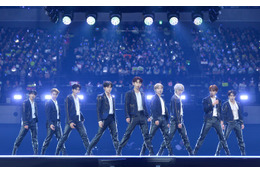 ZEROBASEONE、9人の個性炸裂 胸キュンセリフ、「雪の華」など日本楽曲歌唱でアピール＜SBS INKIGAYO LIVE in TOKYO＞ 画像