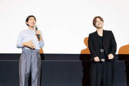 安藤サクラ＆Hey! Say! JUMP山田涼介“阿吽の呼吸”で掛け合い 「騙されかけた経験は？」にも回答＜BAD LANDS バッド・ランズ＞ 画像