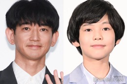永山瑛太、子役・柊木陽太との再会ショットが話題「再共演嬉しい」「成長してる」 画像