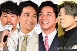 「バチェラー2」小柳津林太郎、歴代バチェラー久保裕丈・友永真也・黄皓との4ショット公開「豪華すぎる」「次は5人で」の声 画像