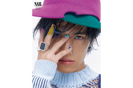 イケメンインフルエンサー・おおしましゅん、コンプレックス克服 カラフルなメンズネイル披露 画像