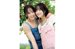 本田望結＆紗来「ヤンマガ」初登場　姉妹の絆と笑顔たっぷり 画像