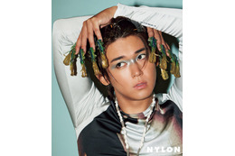 WEST.小瀧望、エッジーなメイクアップ＆ネイルに挑戦「NYLON JAPAN」連載継続初回 画像