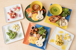 代官山にミッフィーのテーマカフェ「miffy cafe tokyo」顔型サンドイッチや季節のタルトなど豊富なメニュー 画像