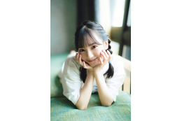 SKE48末永桜花、胸元セクシーなキャミ姿 ツインテール限定のグラビア披露 画像