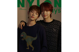 &TEAM・EJ＆HARUA、サプライズ演出・ロマンティックな表情で魅了「NYLON guys」表紙 画像