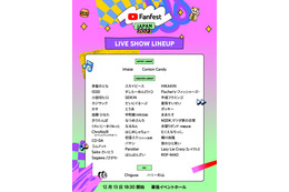 中町綾・ばんばんざい・夜のひと笑いら「YouTube Fanfest Japan 2023」最終ラインナップ発表 レッドカーペットも決定 画像