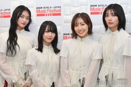 櫻坂46をパフォーマンス後に直撃 新曲「承認欲求」ダンスに苦戦・2023年の国内外の活躍からファンへメッセージも＜NHK WORLD-JAPAN Music Festival 2023＞ 画像