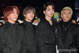 BE:FIRST、ブラックスーツ姿で魅力放出 SOTAはブルーカーペットに緊張＜MTV VMAJ 2023ブルーカーペット＞ 画像