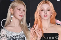 (G)I-DLEウギ、美肩ライン披露 ミヨンとのやり取りも話題に 画像