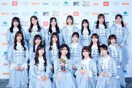日向坂46、受賞曲センター・上村ひなのが“必殺ウィンク” 「さらに上を目指していけるように」迫力感じる最新曲も＜MTV VMAJ 2023＞ 画像