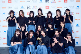 櫻坂46「Best Dance Video」に輝く「たくさんの方を笑顔に元気に幸せにできるように」今後に意気込み＜MTV VMAJ 2023＞ 画像