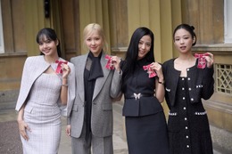 英国王、BLACKPINKに「名誉大英勲章」授与 画像