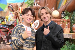 Travis Japan宮近海斗＆中村海人「冒険少年」過酷な新企画に挑戦 他企画にも意欲「いつか目黒や向井康二くんとも何かやれたら」 画像