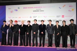 INI、色気たっぷり衣装着こなす 木村柾哉＆佐野雄大が韓国語でコメント＜2023 MAMA AWARDS DAY1＞ 画像
