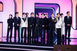 SEVENTEEN、大賞「Album of the Year」受賞で“4冠”達成 活動休止中・S.COUPSサプライズ登場・SEUNGKWANは涙＜2023 MAMA AWARDS DAY2＞ 画像