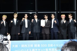 FANTASTICS「大阪・関西万博」スペシャルサポーターに就任 佐藤大樹「愛するメンバーと行きたい」と語るもNGに？ 画像