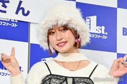 王林、ミニスカ×透け感キャミで肌見せ ソロデビューで「やっと新たな自分を出せた」 画像