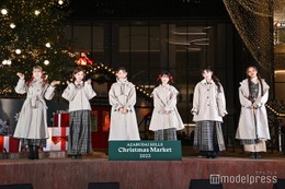 リトグリ、麻布台ヒルズで美声響かす クリスマスの予定も明かす 画像