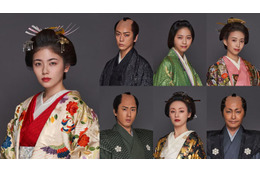 小芝風花・亀梨和也・西野七瀬・宮舘涼太ら「大奥」ビジュアル初公開 豪華絢爛な衣装お披露目 画像