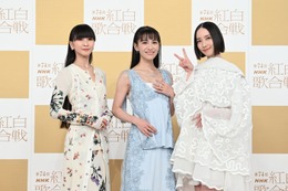 ＜紅白リハ1日目＞Perfume、今年は「初の骨折」乗り越えた1年 “事務所の先輩”福山雅治と並ぶ出場回数にも感慨 画像
