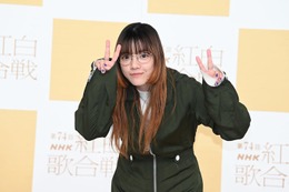 ＜紅白リハ1日目＞あいみょん「らんまん」神木隆之介＆浜辺美波との共演に喜び “再会”に「テンションが上がります」 画像
