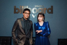 GENERATIONS数原龍友、初ビルボードライブで鷲尾伶菜がサプライズ登場 誕生日迎え“肉ケーキ”で祝福も 画像
