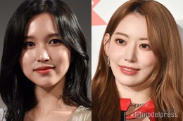 TWICEミナ、LE SSERAFIM・SAKURAから“贈り物”？お揃いニット帽に注目集まる「可愛すぎ」「最高に似合う」 画像