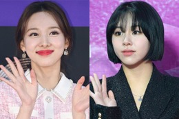 TWICEナヨン＆チェヨン、太ももスラリ“ミニ丈”衣装でダンス 美ウエストにも注目集まる 画像