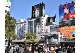 “なにわ男子・道枝駿佑が呼びかける”撮り下ろし映像放映「マルス-ゼロの革命-」渋谷スクランブル交差点をジャック 画像