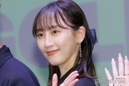 松井玲奈、結婚後初の場 色白美肌際立つドレス姿で登場＜ゴールド・ボーイ＞ 画像