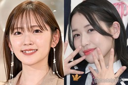 鈴木愛理＆ME:I笠原桃奈、ハロプロ先輩・後輩2ショット公開に反響「胸熱」「エモすぎる再会」 画像