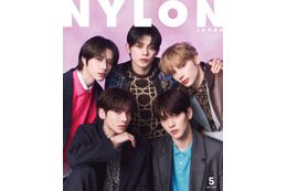 TOMORROW X TOGETHER、美しさの秘訣・旧正月の思い出明かす 華麗な姿で「NYLON JAPAN」初表紙 画像