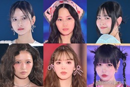 【2024春夏トレンド】細め三つ編み＆玉ねぎヘアが遊び心満載 リボン合わせでガーリーさプラス＜GirlsAward 2024 S／S＞