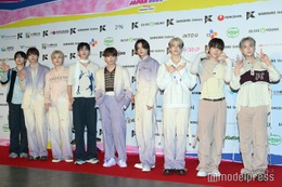 &TEAM「KCON STAGE」直後にレッドカーペット駆けつける 流暢な韓国語にMC驚き【KCON JAPAN 2024／レッドカーペット】 画像