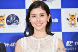 第2子妊娠中の橋本マナミ、ふっくらお腹公開「成長してますね」「美人ママ」の声