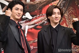 古川雄大、SixTONES京本大我の美貌に訴え「もっと調子乗ってていいと思う」【「モーツァルト！」製作発表記者会見】 画像