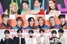 aespa・RIIZE・NCT WISHの華やかな集合ショットが話題「美形揃い」「眼福」と反響相次ぐ 画像