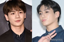JO1豆原一成、BTSジョングク展示会へ “2ショット”公開に「黄金マンネと最強マンネ」「推しが推しを推してる」の声 画像