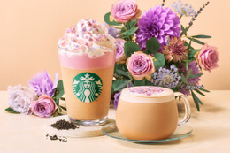 スタバ、年始年始新作テーマは「ブーケ」“ご褒美フラペチーノ”など3種登場 画像
