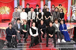【写真特集】香取慎吾・清野菜名・板垣李光人・中島裕翔ら21人、フジ冬ドラマ制作発表会見に豪華集結 画像