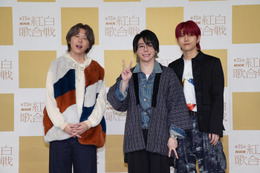 【紅白リハ2日目】Mrs. GREEN APPLE大森元貴、2023年「紅白」で感動した共演者とは「小さい頃から拝見していた大好きな役者さん」 画像